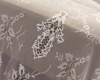 150cm Width x 300cm Length Premium Vintage Hollow out Eyelash Embroidery Lace Fabric