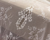 150cm Width x 300cm Length Premium Vintage Hollow out Eyelash Embroidery Lace Fabric