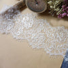 3 Yards of 13.5cm Width Premium Eyelash Lace Trim