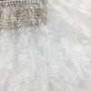 130cm Width x 90cm Length Premium Seaweed Embroidery Lace Fabric Wedding Lace Fabric