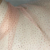 59” Width Glittering Mesh Sequins Foil Tulle Lace Fabric by the Yard