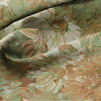 150cm Width x 95cm Length Premium Van Gogh Oil Painting Style Floral Jacquard Fabric
