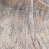 150cm Width x 95cm Length Classical Pattern Floral Embroidery Lace Fabric