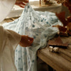 140cm Width Floral Embroidery Lace Fabric by the Yard