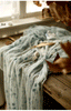 140cm Width Floral Embroidery Lace Fabric by the Yard