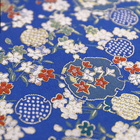 70cm Width x 95cm Length Premium Jacquard Floral Embroidery Brocade Fabric Kimono Fabric