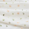 132cm Width x 95cm Length Color Floral Embroidery Cotton Fabric
