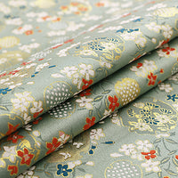 70cm Width x 95cm Length Premium Jacquard Floral Embroidery Brocade Fabric Kimono Fabric