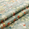 70cm Width x 95cm Length Premium Jacquard Floral Embroidery Brocade Fabric Kimono Fabric