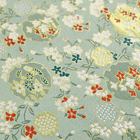 70cm Width x 95cm Length Premium Jacquard Floral Embroidery Brocade Fabric Kimono Fabric