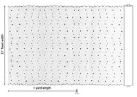 Premium Rose Embroidered Organza Lace Floral Fabric- By the Yard