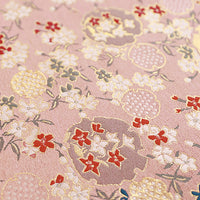 70cm Width x 95cm Length Premium Jacquard Floral Embroidery Brocade Fabric Kimono Fabric