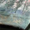 145cm Width x 145cm Length Premium Eyelash Floral Embroidery Lace Fabric