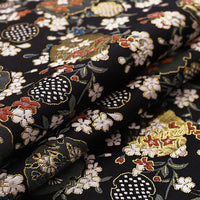 70cm Width x 95cm Length Premium Jacquard Floral Embroidery Brocade Fabric Kimono Fabric