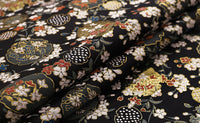 70cm Width x 95cm Length Premium Jacquard Floral Embroidery Brocade Fabric Kimono Fabric