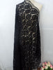 59” x 59” Meter Hollow-Out Poppy Floral Lace Fabric