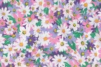 147cm Width x 95cm Length Daisy Flower Print Cotton Fabric