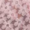 125cm Width x 95cm Length Premium Sequin 3D Abstract Poppy Floral Embroidery Lace Fabric