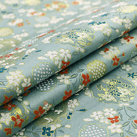 70cm Width x 95cm Length Premium Jacquard Floral Embroidery Brocade Fabric Kimono Fabric