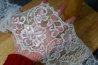 3 Yards of 13.5cm Width Premium Eyelash Lace Trim