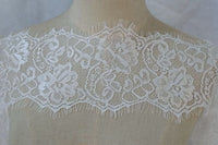 3 Yards of 13.5cm Width Premium Eyelash Lace Trim