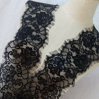 3 Yards of 13.5cm Width Premium Eyelash Lace Trim