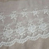 3 Yards of 20cm Width Retro Floral Embroidered Mesh Lace Fabric Trim