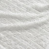 150cm Width x 95cm Length Premium Sequins Floral Embroidery Bone Lace Fabric