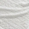 150cm Width x 95cm Length Premium Sequins Floral Embroidery Bone Lace Fabric