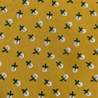 125cm Width x 95cm Length Premium 3D Flower Embroidery Cotton Linen Fabric