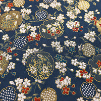 70cm Width x 95cm Length Premium Jacquard Floral Embroidery Brocade Fabric Kimono Fabric
